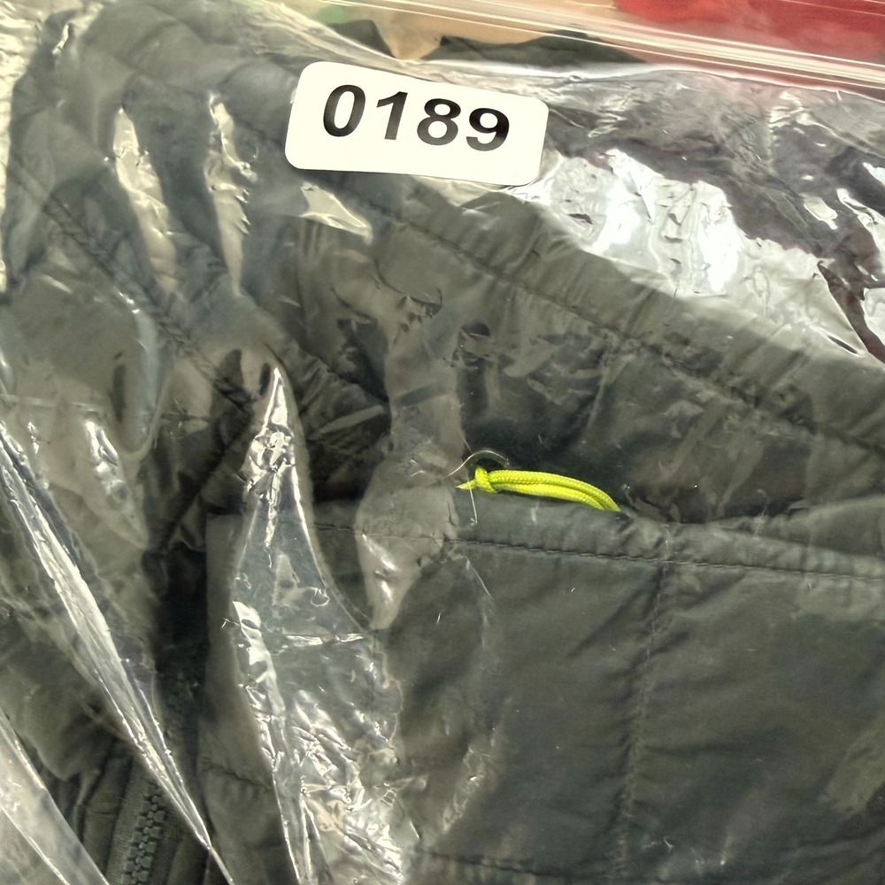 The North Face ThermoBall Jacket Mens XL Olive Gray Half Zip Mock Neck Pullover - Picture 11 of 11